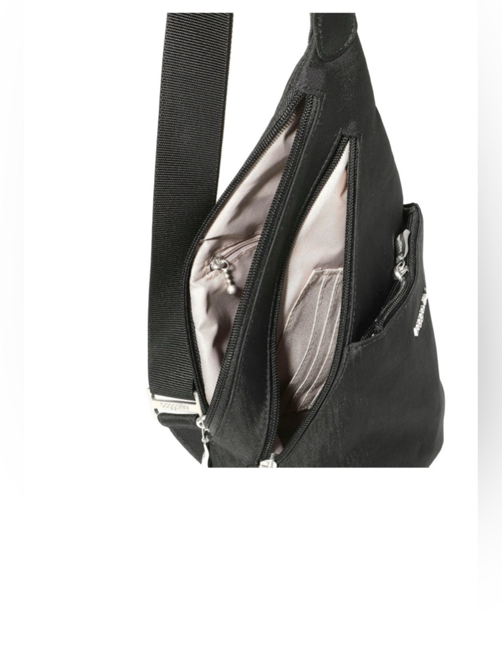 Baggallini Black Sling Mini bag like new - Picture 10 of 11